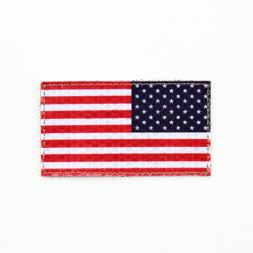 US Flag - Reverse - HiViz - Morale Patch