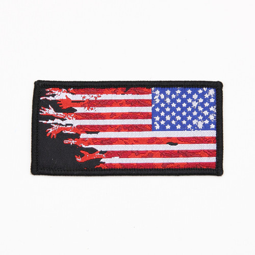 US Flag - Reverse - Worn - Morale Patch
