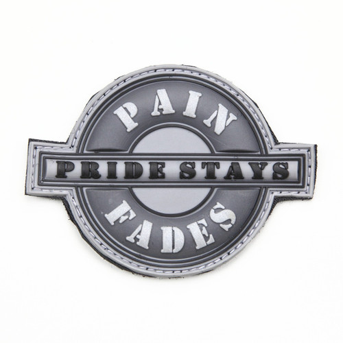 Pain Fades Pride Stays - Grey - Morale Patch