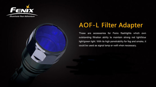 Fenix AOF-L Filter Adapter - Blue