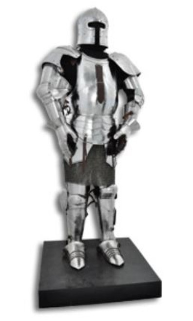 GDFB Milanese Full Size Suit Of Armour 16G Steel AB0063