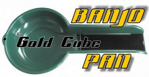 Gold Cube Banjo Pan Gold Pan