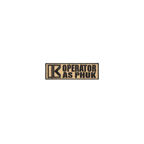 Killhouse Patch - Operator As Phuk - Tan