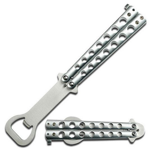 Master YC305S Butterfly Bottle Opener - Silver