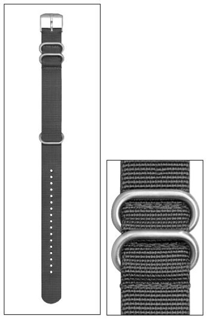 Luminox FN.L.3900.80.2 Strap Nato Style Nylon Grey - 22mm
