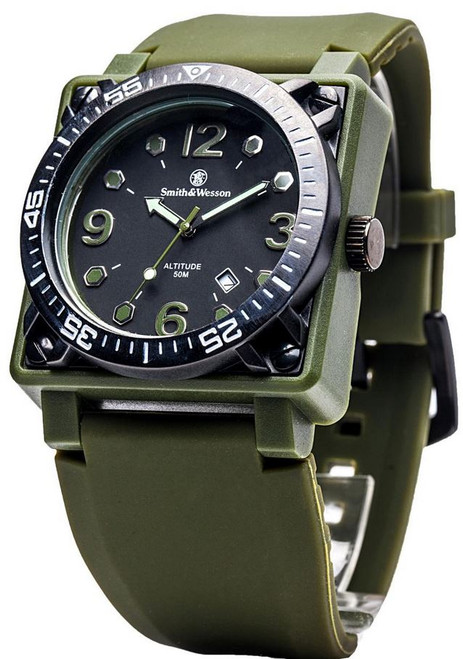 Smith & Wesson W5800OD Altitude Watch - OD Green
