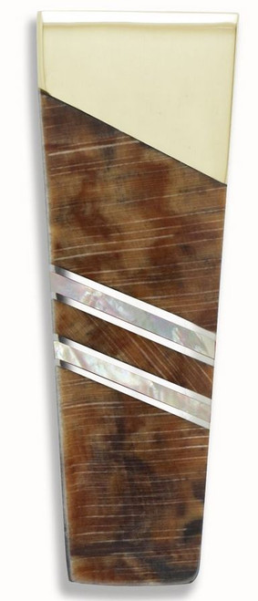 Santa Fe Stoneworks Money Clip - Spalted Beech/MOP