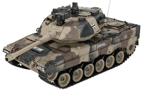 1:20 Scale RC Airsoft Battle Tank - Leopard 2 (Desert Camo)