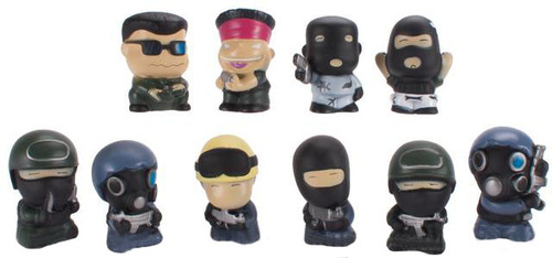 IPSC Counter Strike Heroes and Terrorists Action Figure Airsoft Target Set - (Small)