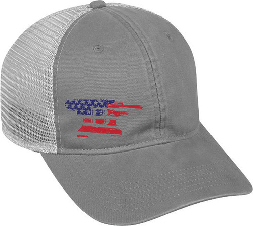 Stars and Bars Anvil Cap