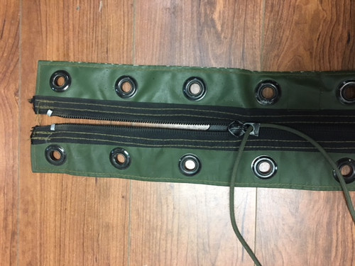 Canadian Armed Forces Arctic Bell Tent Laced Slide/Zipper Fastener