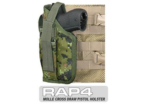 RAP4 MOLLE SWAT Tactical Cross Draw Holster