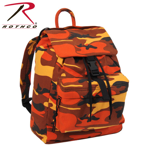 Rothco Canvas Daypack - Savage Orange