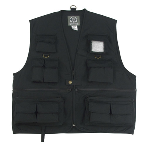 Rothco Uncle Milty Travel Vest - Black