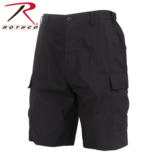 Rothco Lightweight Tactical BDU Shorts - Black