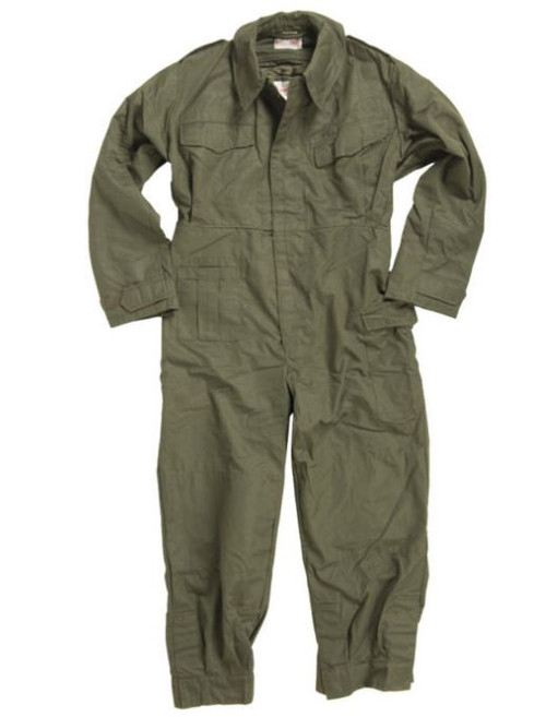 Belgium Od Nomex Tanker Coverall Used - Medium