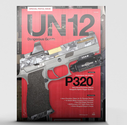 UN12 Magazine with Limited Edition UN12 x Aprilla Design Morale Patch (Issue: 009)