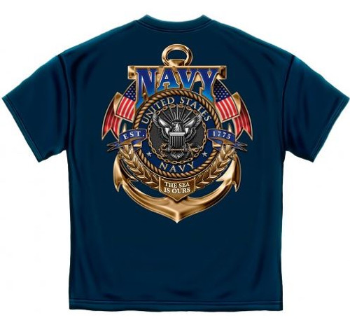 US Navy "The Sea Is Ours" T-Shirt