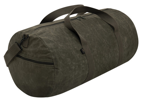 Rothco Waxed Canvas Shoulder Duffle Bag - 24 Inch