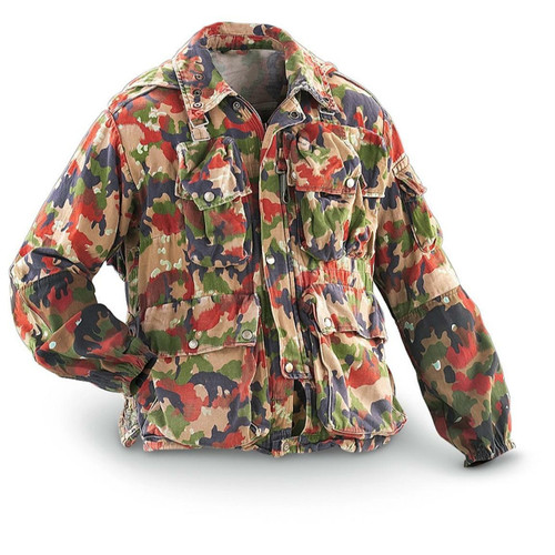 Swiss M70 Camo Field Jacket  Alpenflage