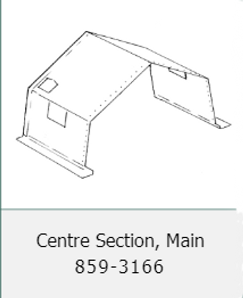 Canadian Armed Forces Modular Tent Section (Centre)