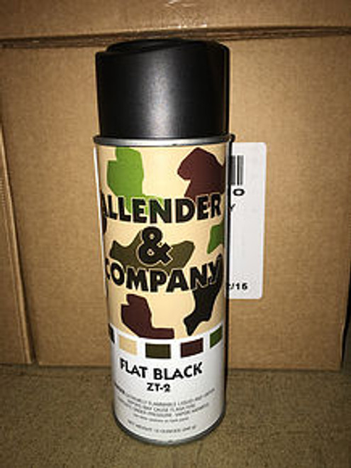 Allender Flat Black Spray Paint