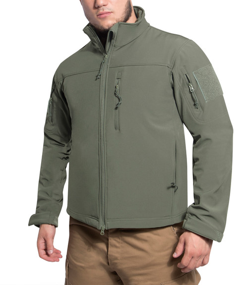 Rothco Stealth Ops Soft Shell Tactical Jacket - Olive Drab