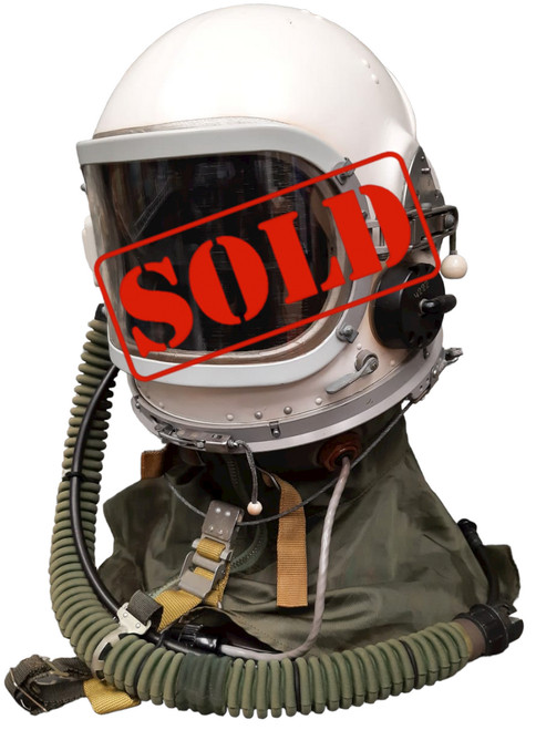 Soviet Air Force High Altitude Helmet GSh-6A w/ Collar