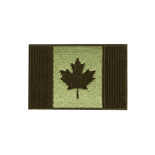 Patch - Canadian Flag - 3X2 - Olive