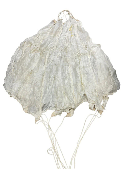 WW2 Canadian Armed Forces Parachute Canopy 11 Feet - Stamped