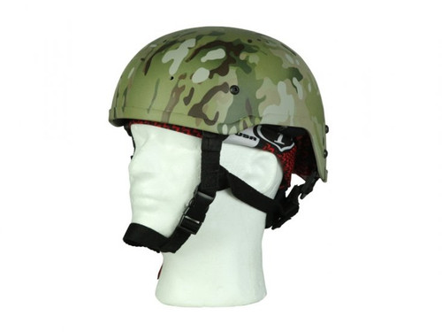 Bravo Airsoft Light Weight Mich Style Helmet - MultiCam