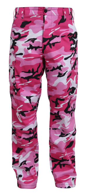 Rothco Color Camo Tactical BDU Pants - Pink Camo