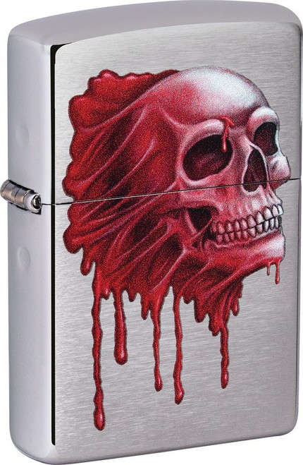 Zippo Red Skull Lighter
