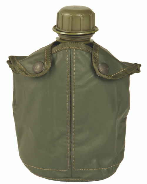 Belgium Olive Drab Vinyl 1-Qt Canteen Pouch