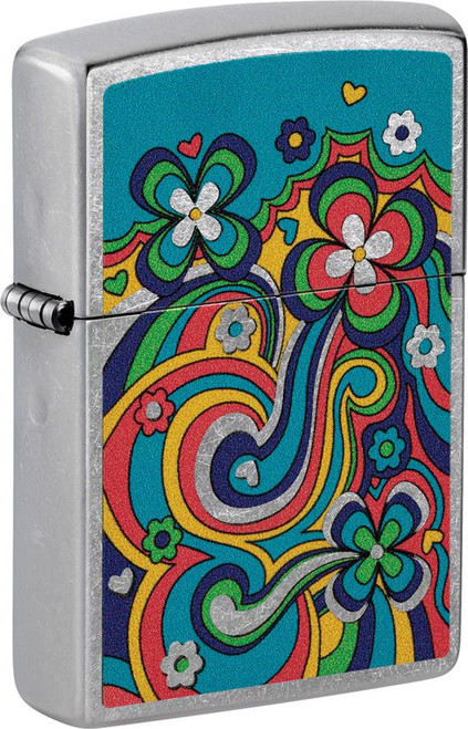Zippo Flower Power Design Lighter