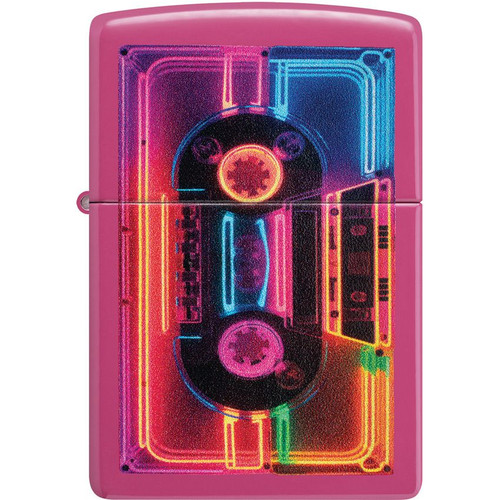 Zippo Neon Cassette Lighter