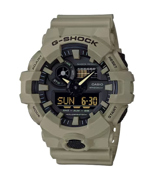 G-Shock GA700UC-5A Watch Resin Tan/Black