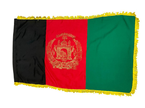 Afghanistan Nationality Flag 21" X 39"