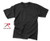 Rothco Solid Color 100% Cotton T-Shirt - Black