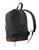 Rothco Vintage Canvas Teardrop Backpack With Leather Accents - Black