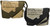Rothco Vintage Canvas Two-Tone Imprinted Map Bag