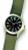 Military Style Quartz Watch - Olive Drab Strap