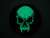 Fang Skull - Glow In The Dark- Morale Patch