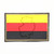 German Flag (Raised) PVC - Morale Patch