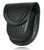 Boston Leather 5512HS Double Cuff Case Hidden Snap - Basketweave