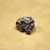 Schmuckatelli Co. Gemini Twins Skull Bead Matte Hematite