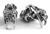 Schmuckatelli Co. Sabertooth Skull Pewter