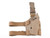 SAFARILAND ALS Open Top Tactical Holster with Quick Release Strap - Smith & Wesson M&P 4.5" (Coyote)