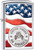 Zippo American Stamp on Flag