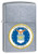 Zippo Street Chrome USAF